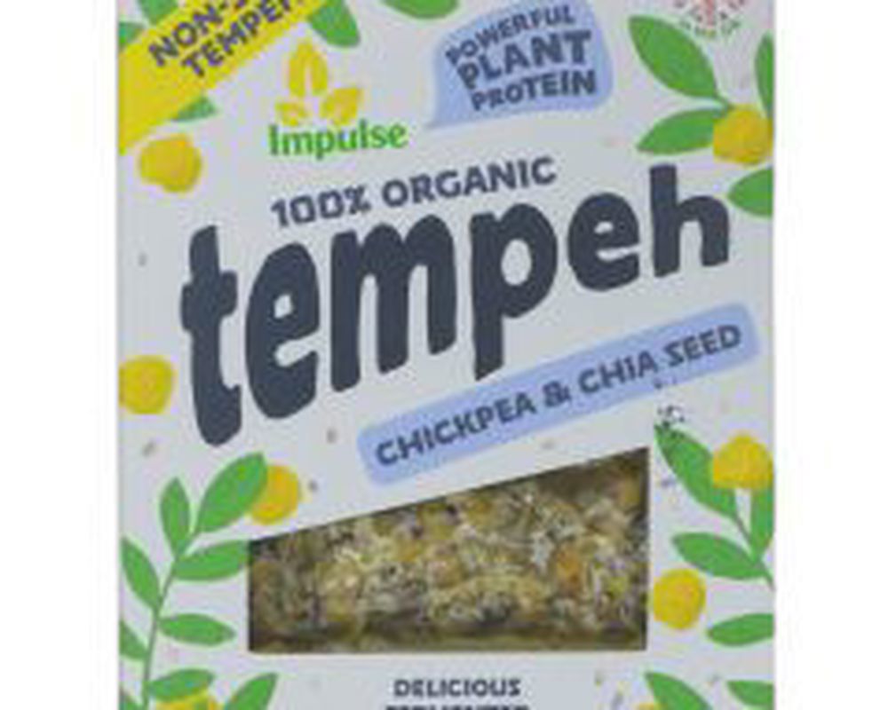 Impulse Tempeh chickpea & chia seed 200g