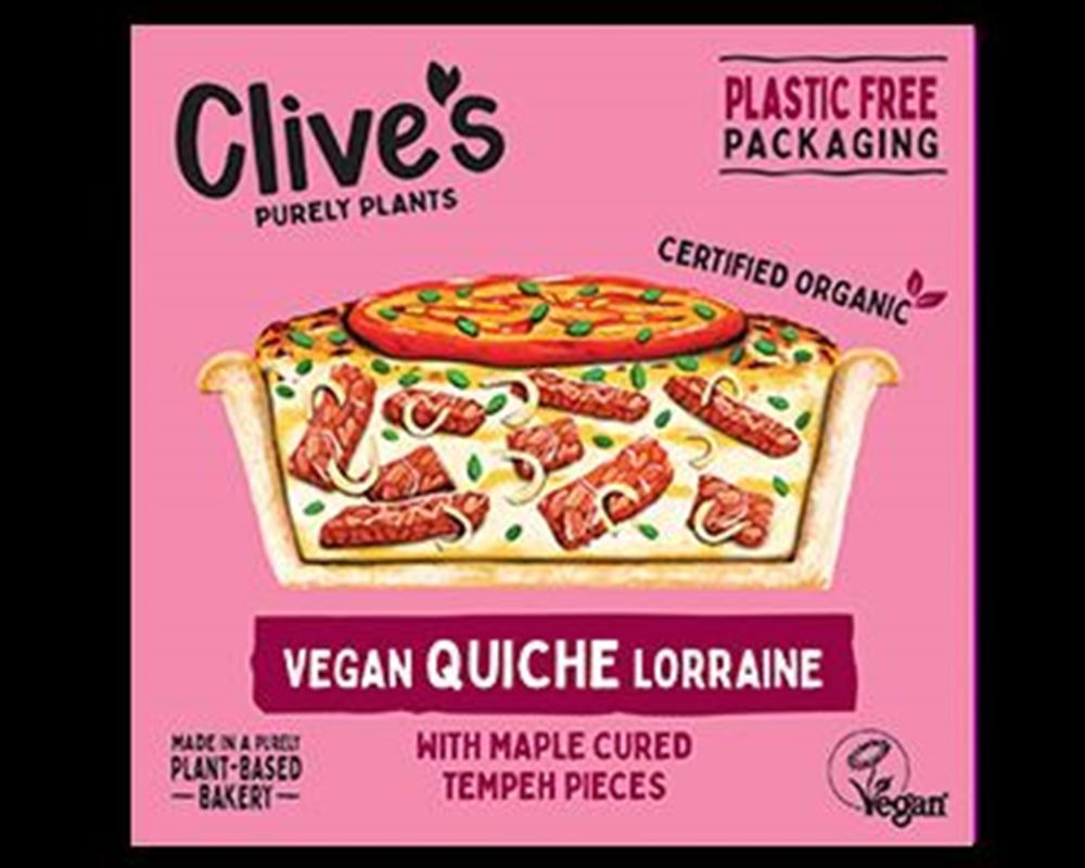 Clive's - Vegan Quiche Lorraine Oragnic