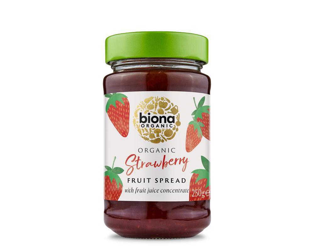 Organic Strawberry Spread 250g