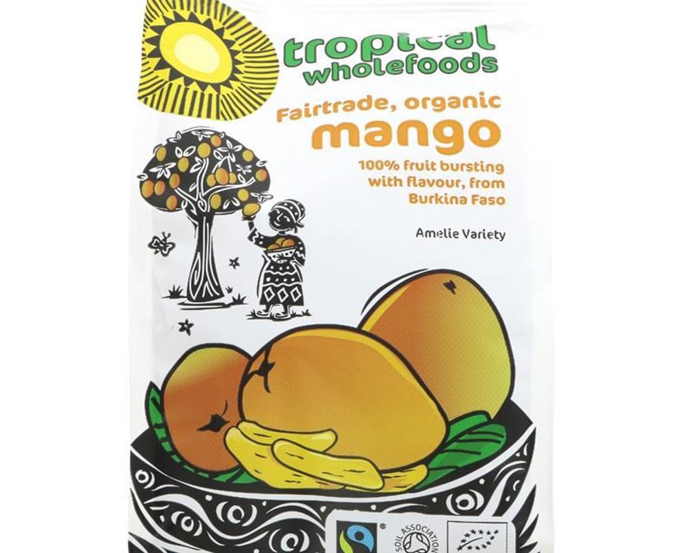(Tropical Wholefoods) Mango - Organic Fairtrade 100g