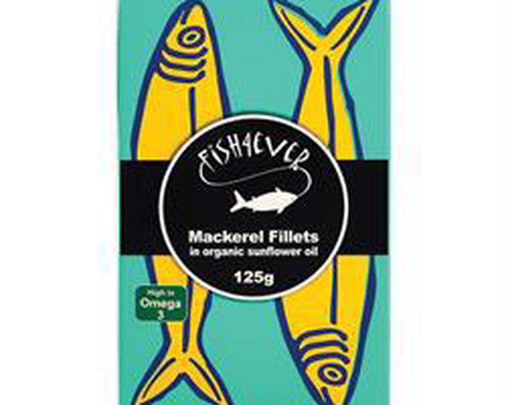 Fish4Ever Mackerel Fillets Sunflower Oil