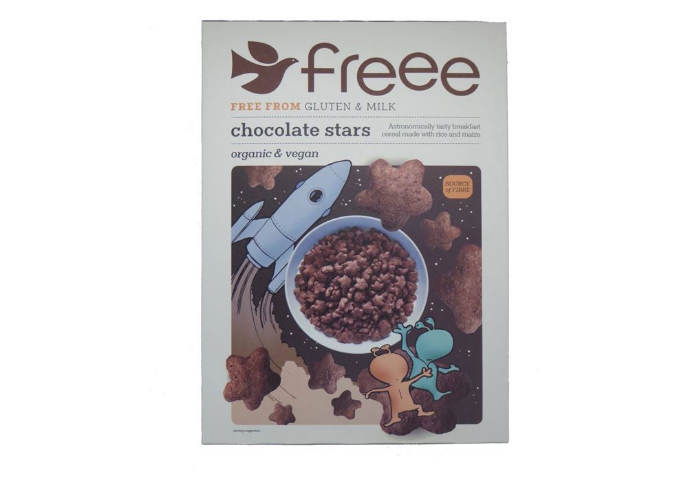 Doves Farm Freee Organic Chocolate Stars Gluten-Free