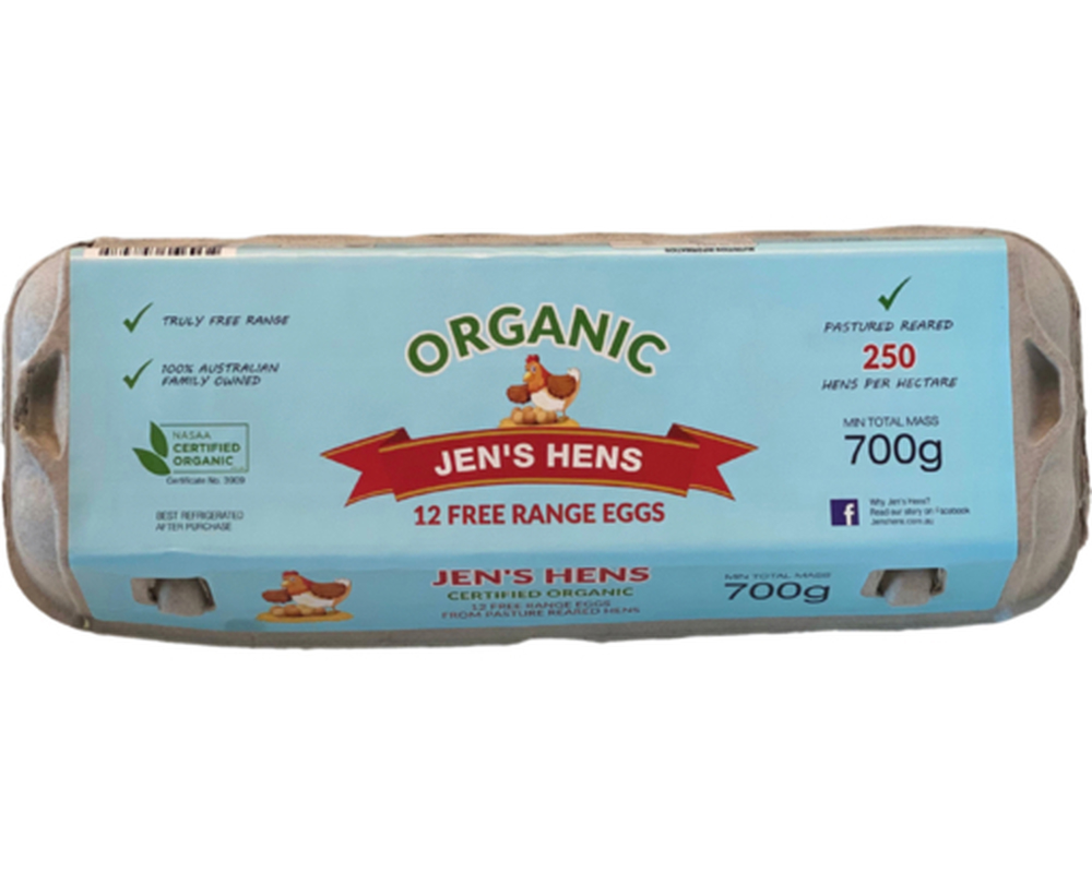 Egg - Organic - Pasture Raised: Dozen - JH