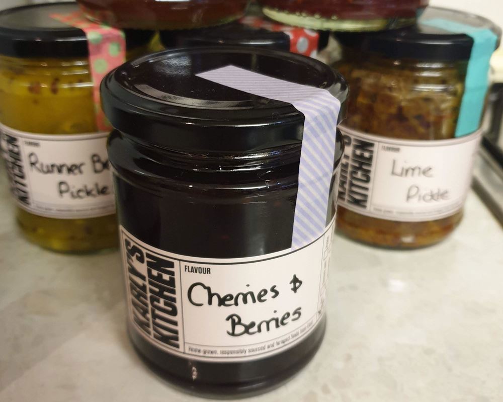 Cherries and Berries Jam