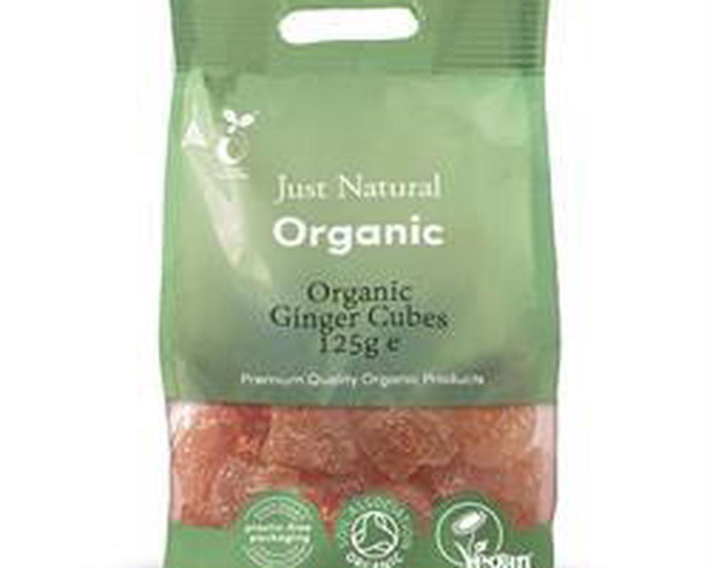 Just Natural Organic Crystallised Ginger