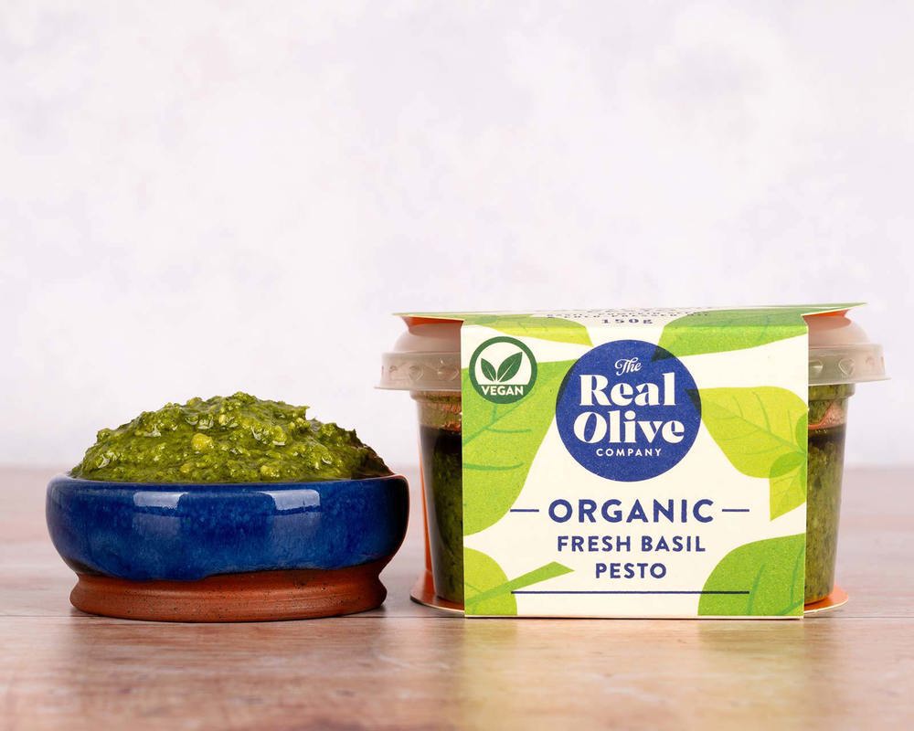 Organic Fresh Basil Pesto