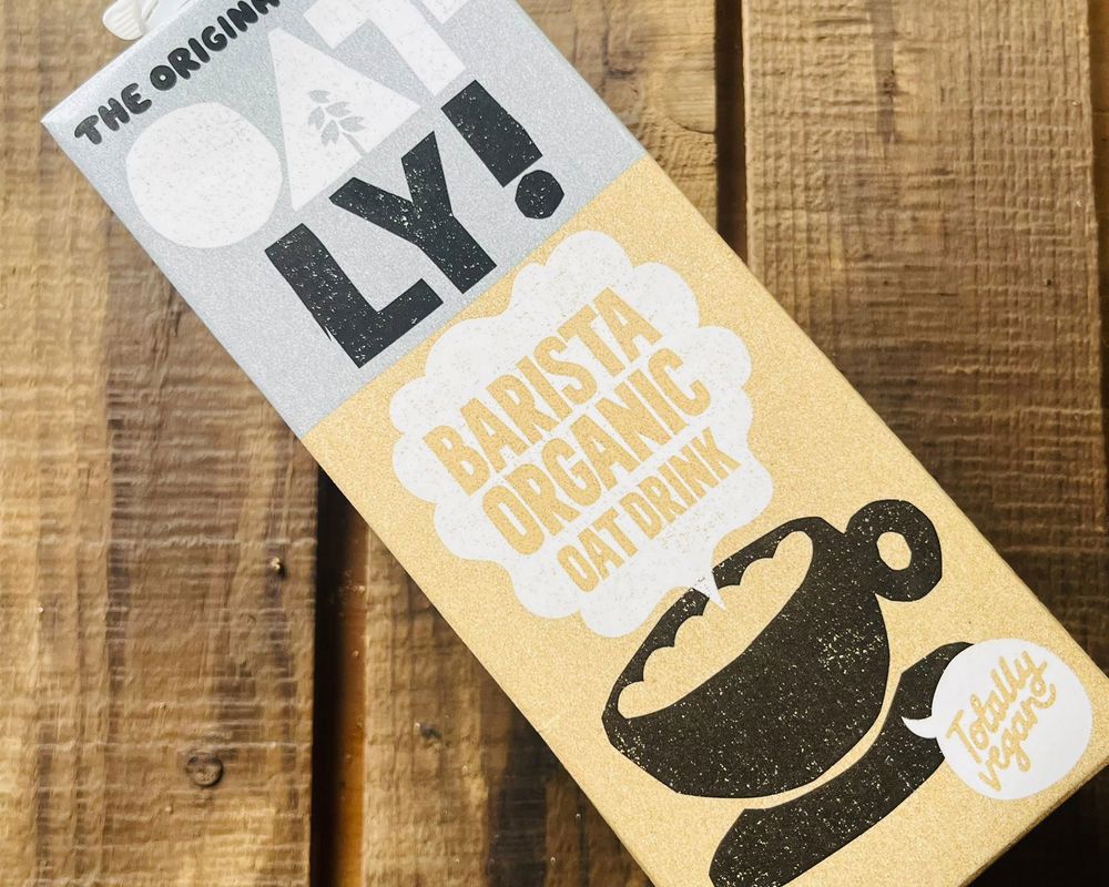 Oatly barista organic oat drink