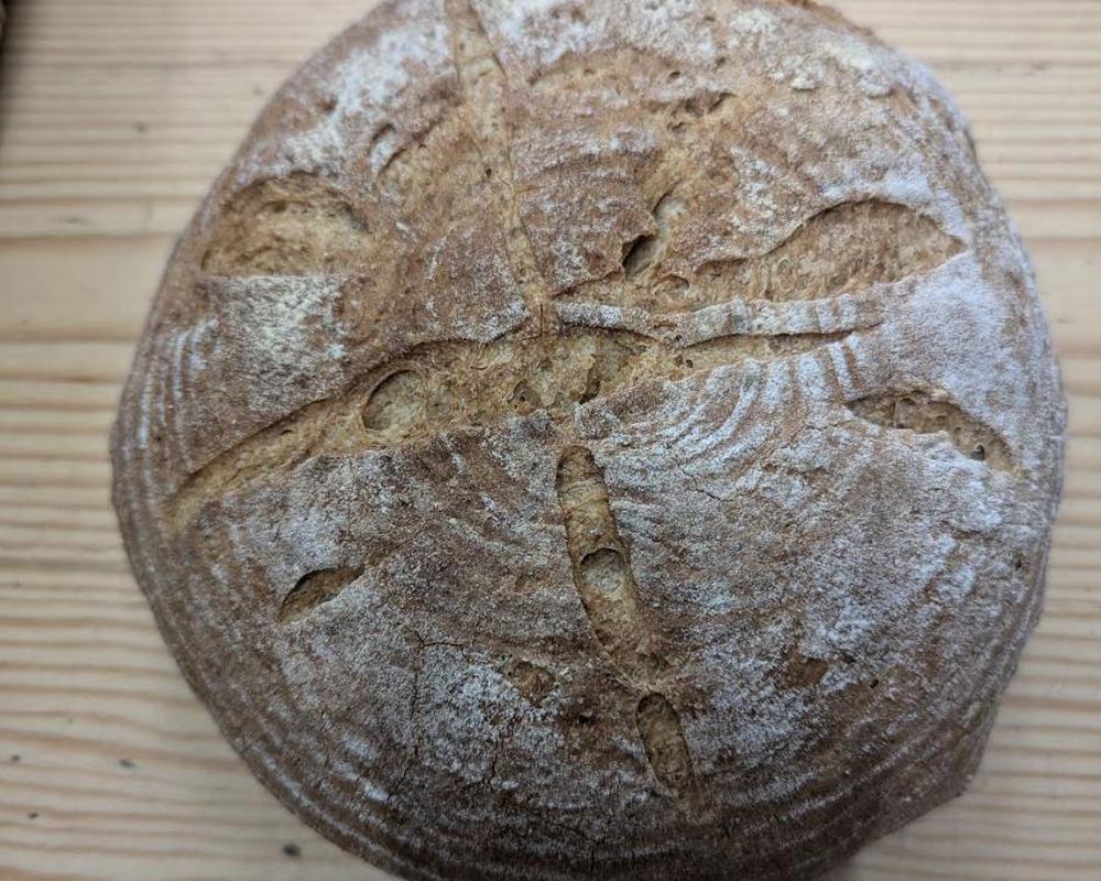 The Crust Bakery Polish Village Light Rye Sourdough SLICED