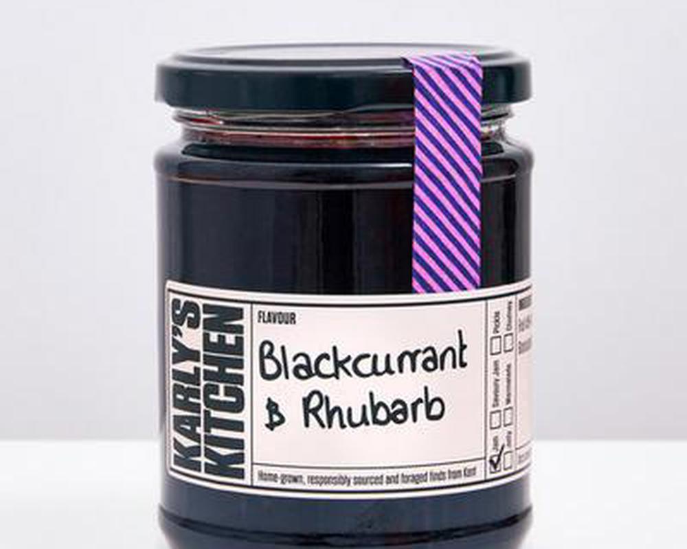 Karly's Blackcurrant Rhubarb Jam