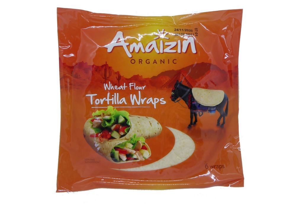Amaizin Organic Tortilla Wraps