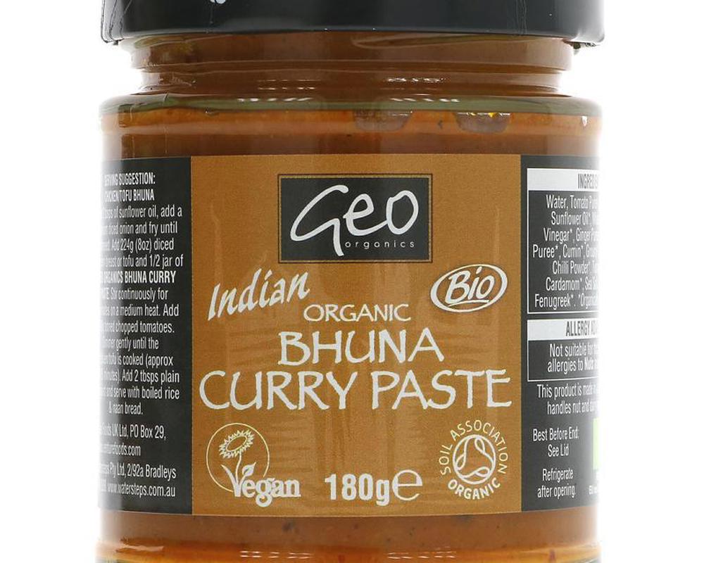 Curry Paste Bhuna (Geo Organics)