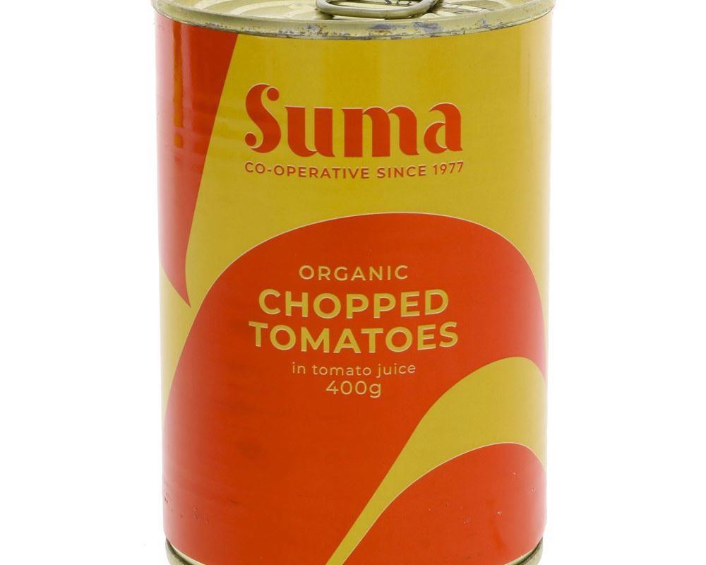Suma Chopped Tomatoes Tinned (Organic) – 400g