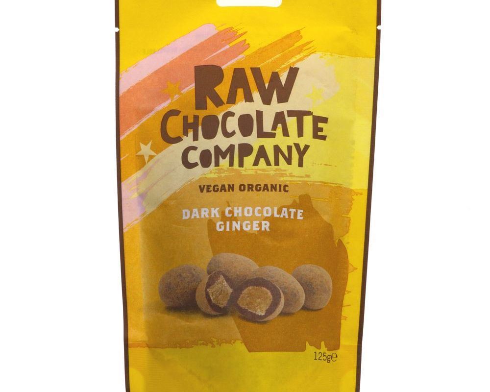 Raw Chocolate Co Raw Chocolate Ginger  - lge