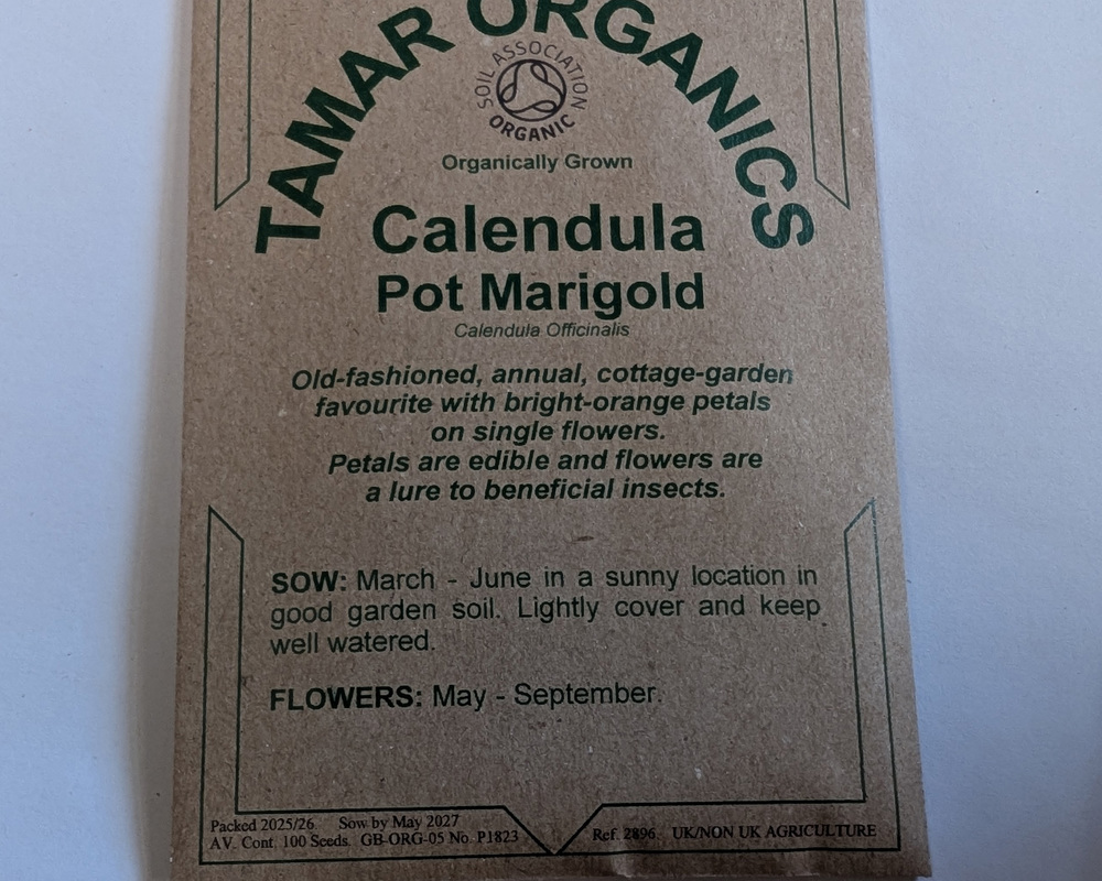 (Seeds) Calendula - Pot Marigold
