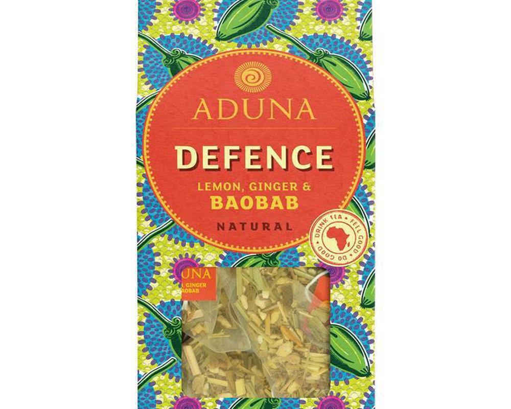 Aduna Defence Super-Tea Lemon Ginger & Baobab (15 Pyramids)