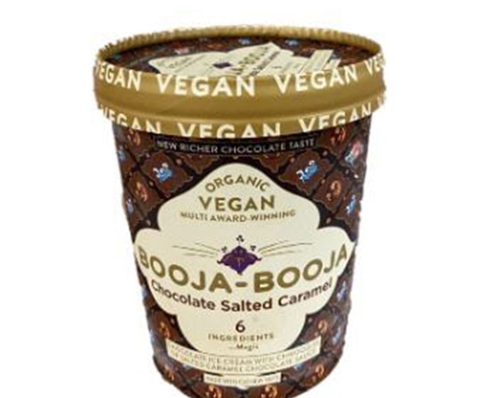Organic Vegan Choc Salted Caramel Ice Cream - 500ML