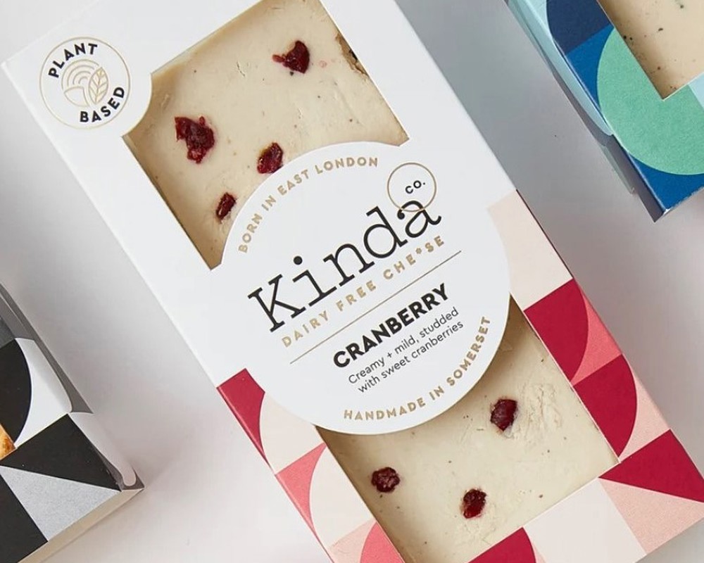 Kinda Co Cranberry Vegan Cheese