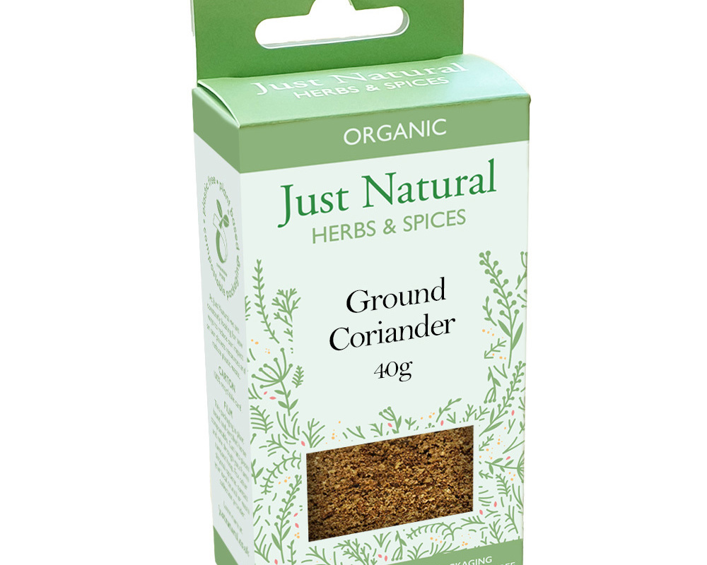 Organic Ground Coriander (Box) 40g