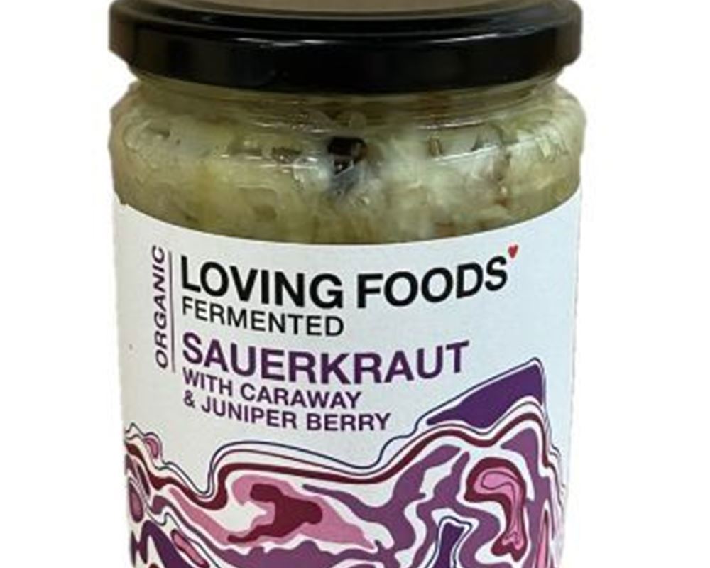 Organic Sauerkraut Caraway & Juniper Berry - 500G