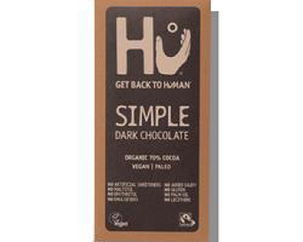 Hu Simple Dark Chocolate 75g