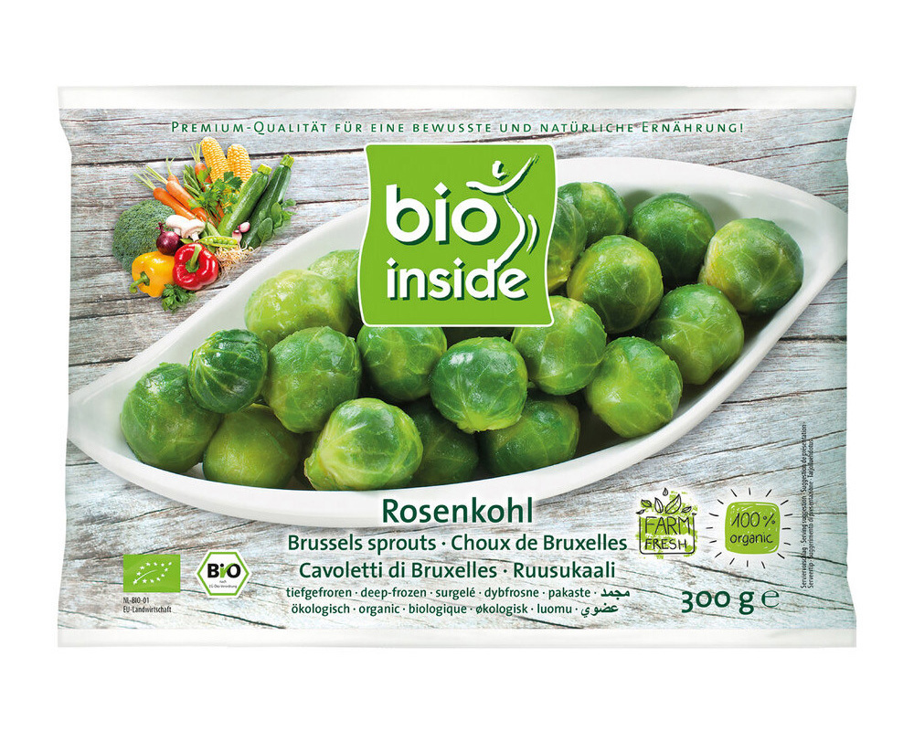 Organic Brussels Sprouts 300g