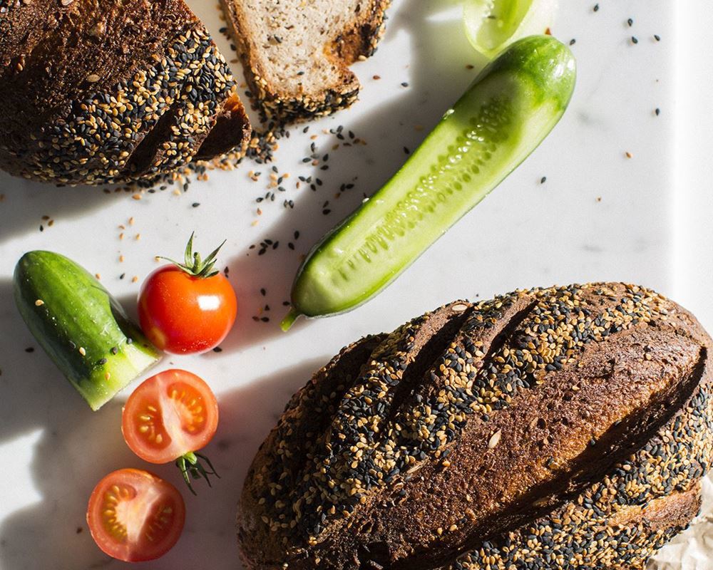 Bread (Gluten-Free, Vegan): Seeded Sourdough- WB