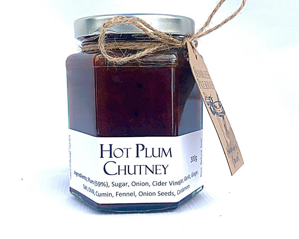 Hot & Sticky Plum Chutney