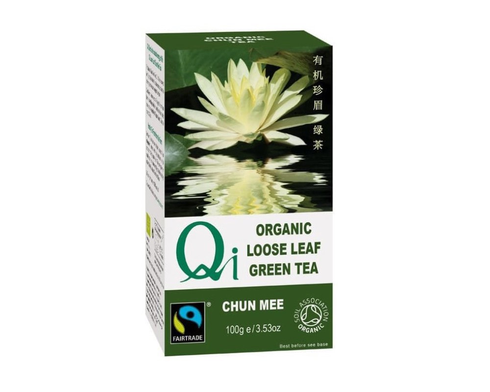 Qi Organic Fairtrade Loose leaf Chun Mee Tea