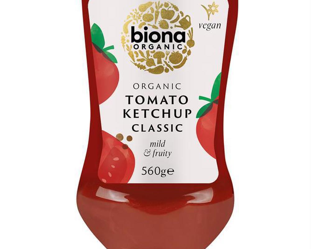 Organic Ketchup Classic Squeezy 560g