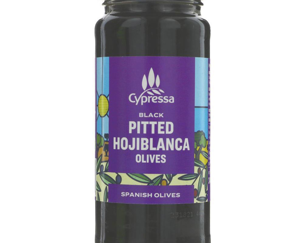 Cypressa Pitted Black Olives - (340g)