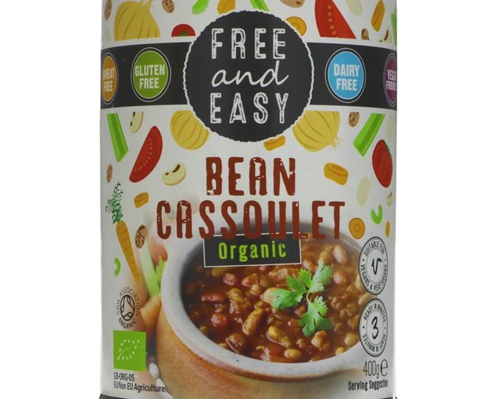 (Free & Easy) Bean Cassoulet - Organic 400g