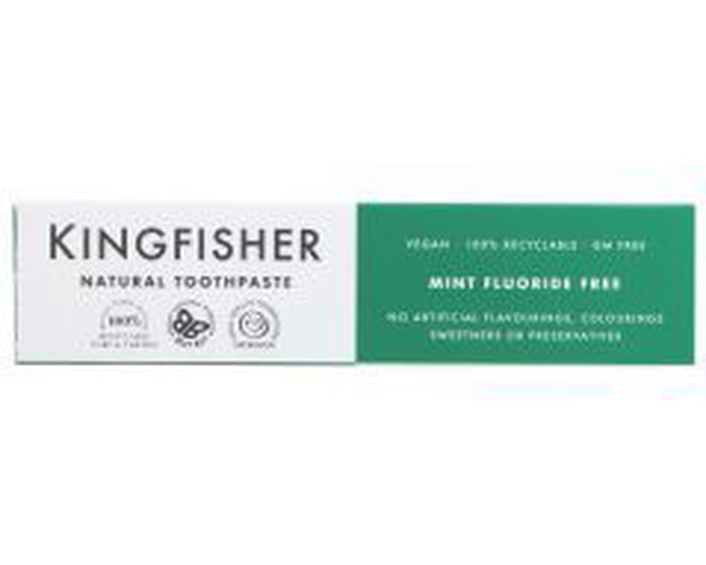 Kingfisher Mint Toothpaste Fluoride Free