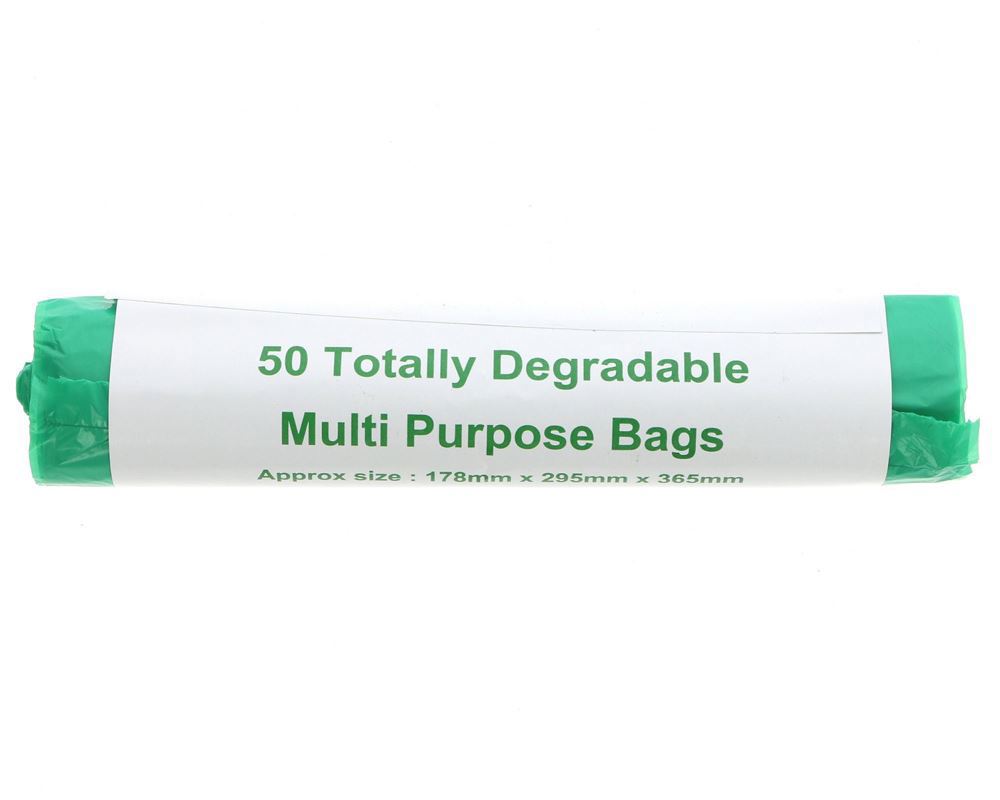 50 Degradable multi use bags