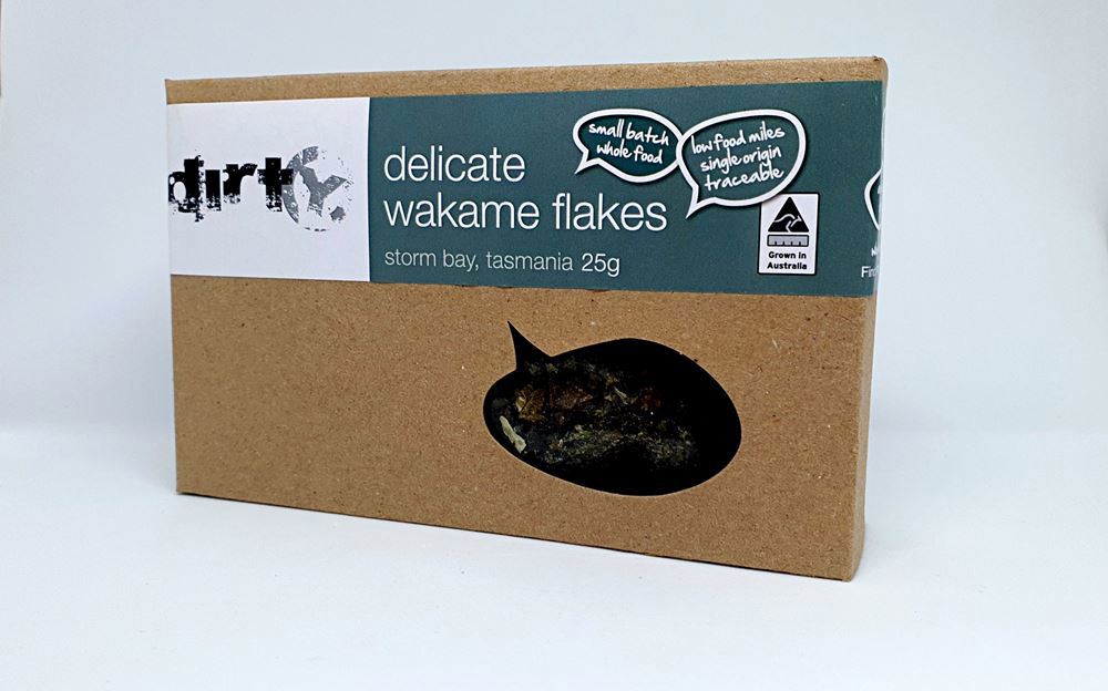 Seaweed Natural: Wakame Flakes (Dried) - Wild Harvested - DI