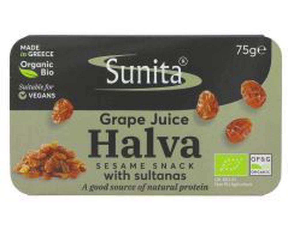 Sunita Organic Grape Juice & Sultana Halva