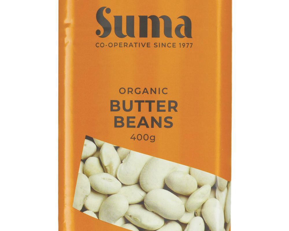 Suma Organic Butter Beans 440g