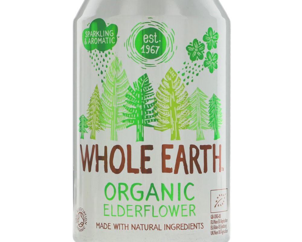 Whole Earth Elderflower - can - Organic