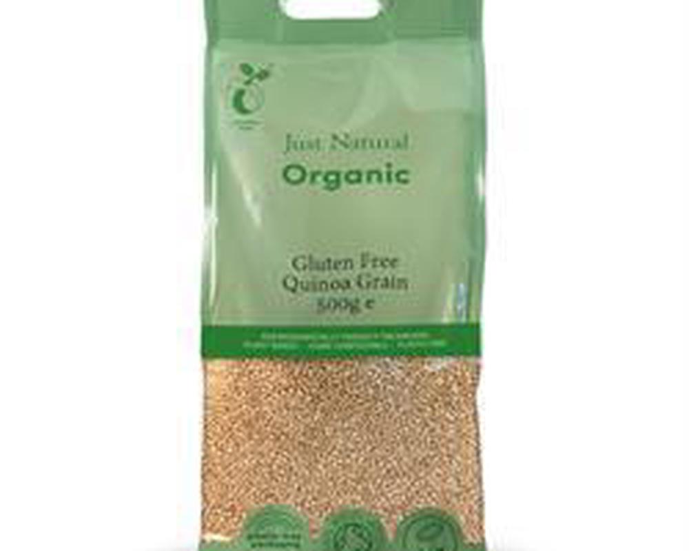 Just Natural Organic Gluten Free Quinoa Grain 500g