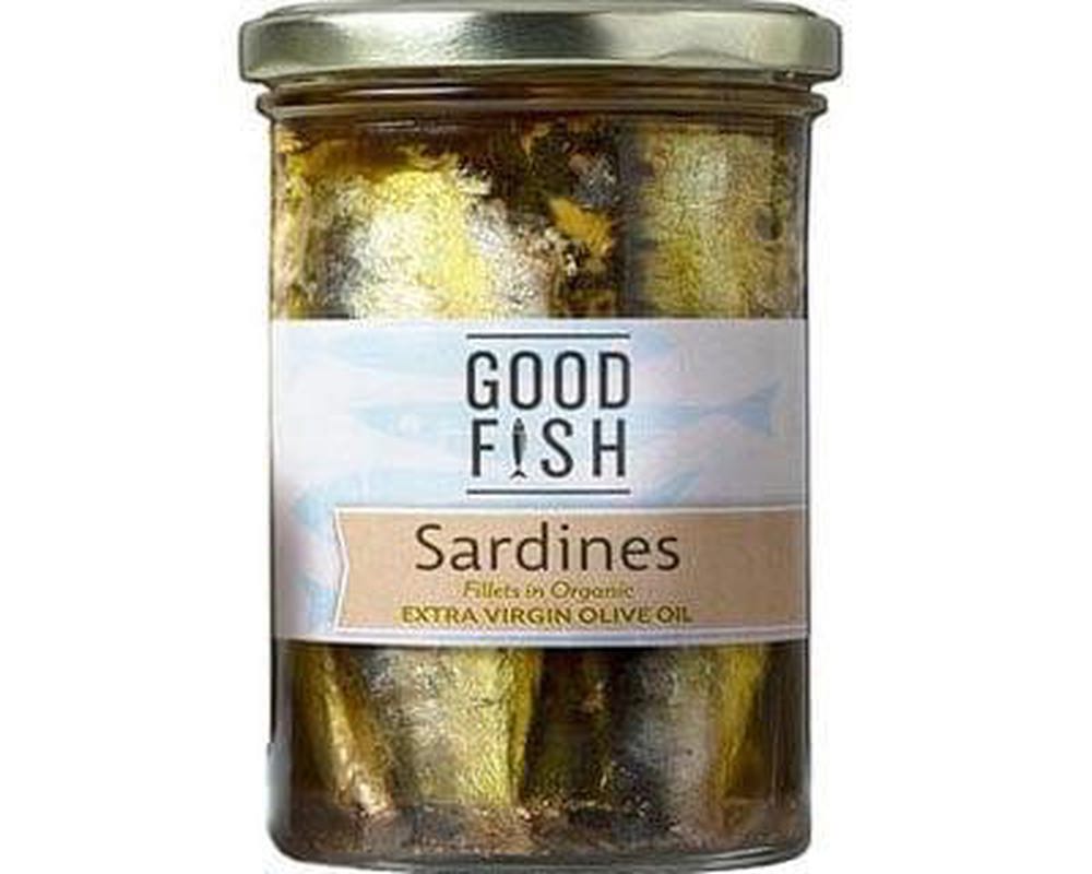 Sardines: Extra Virgin : Jar - GF