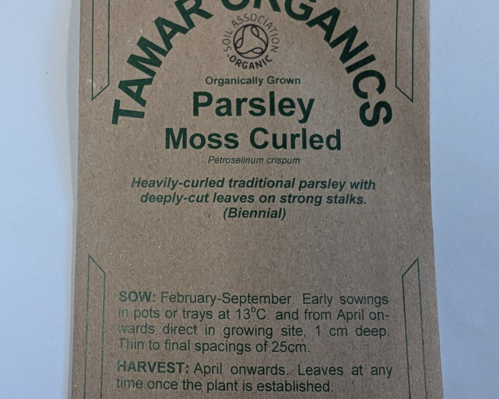 (Seeds) Parsley - Moss Curled