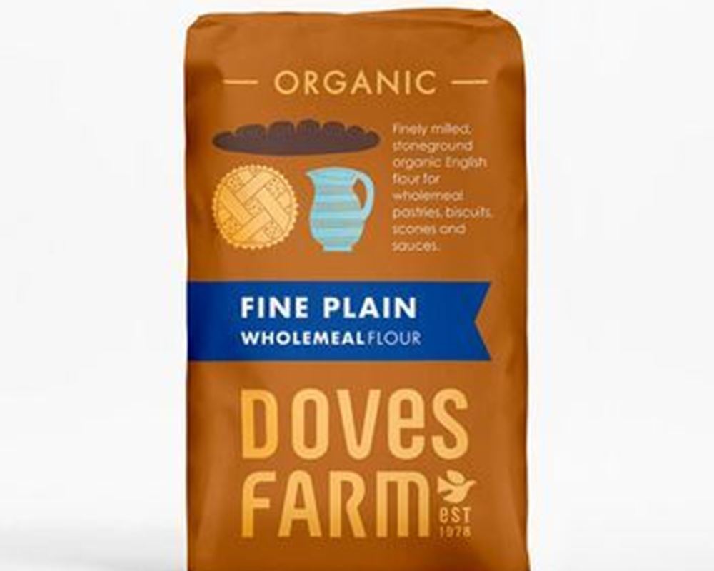 Doves Farm Fine Plain Wholemeal Flour