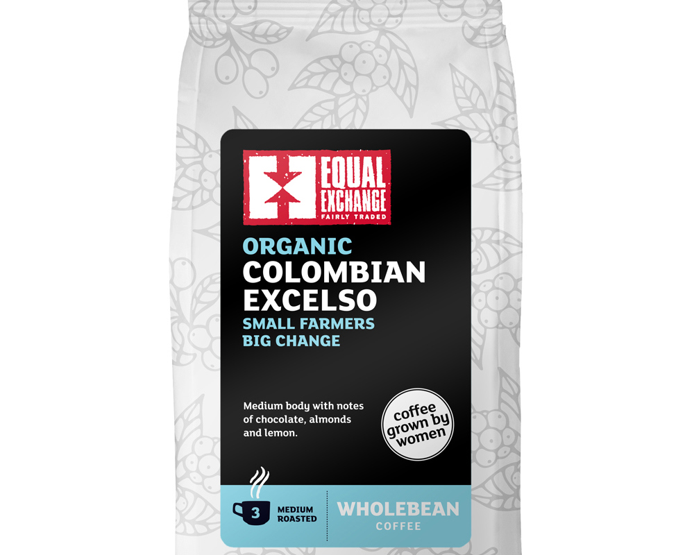 Organic & Fair Trade Colombian Excelso Coffee Beans 200g