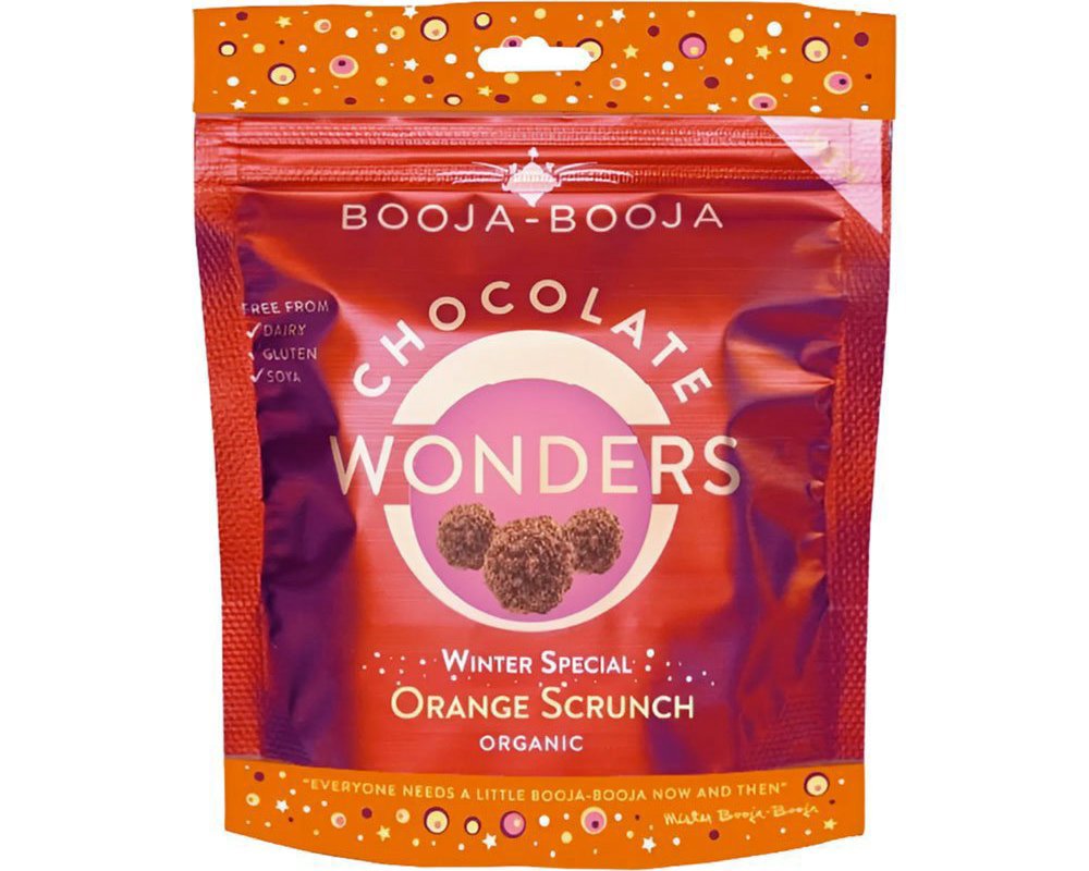 Booja Booja Organic Orange Scrunch - Chocolate Wonders