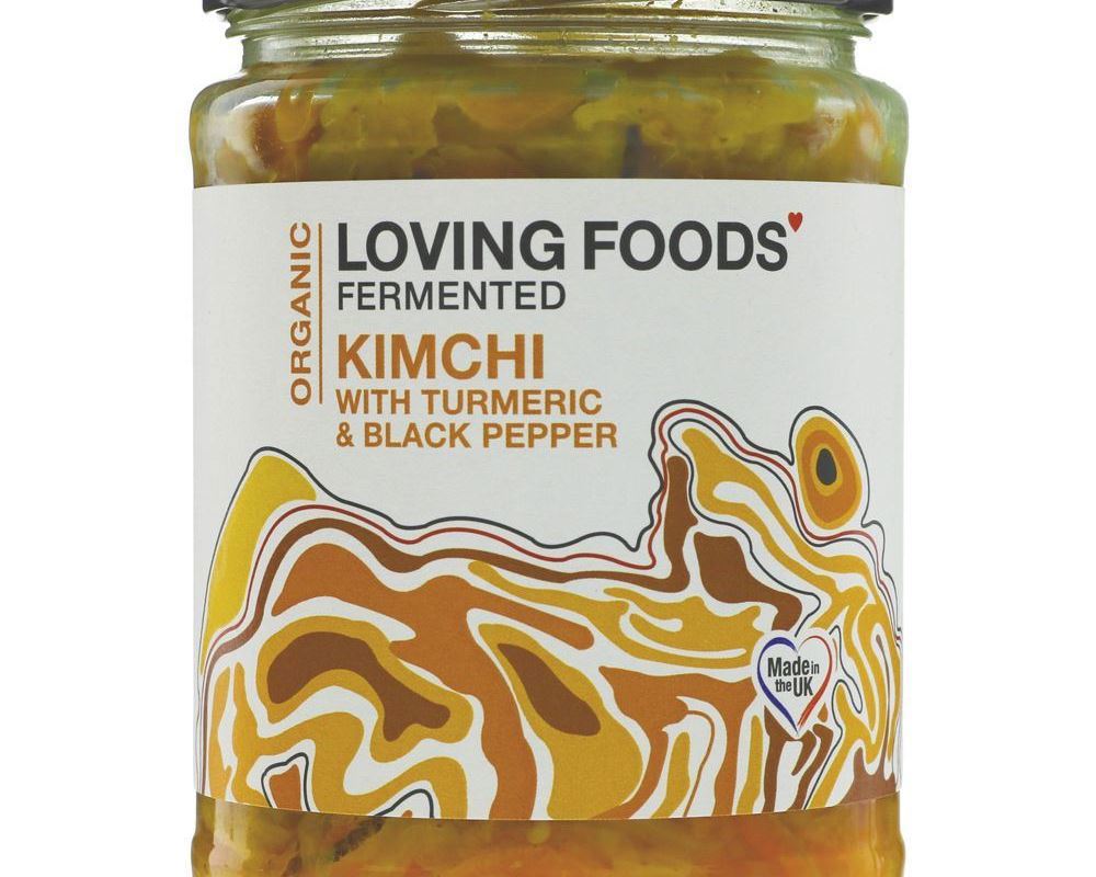 Loving Foods Turmeric & Black Pepper Kimchi