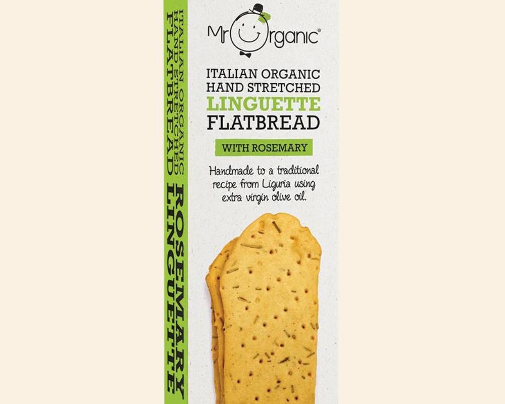 Mr Organic Linguette Flatbread with Rosemary