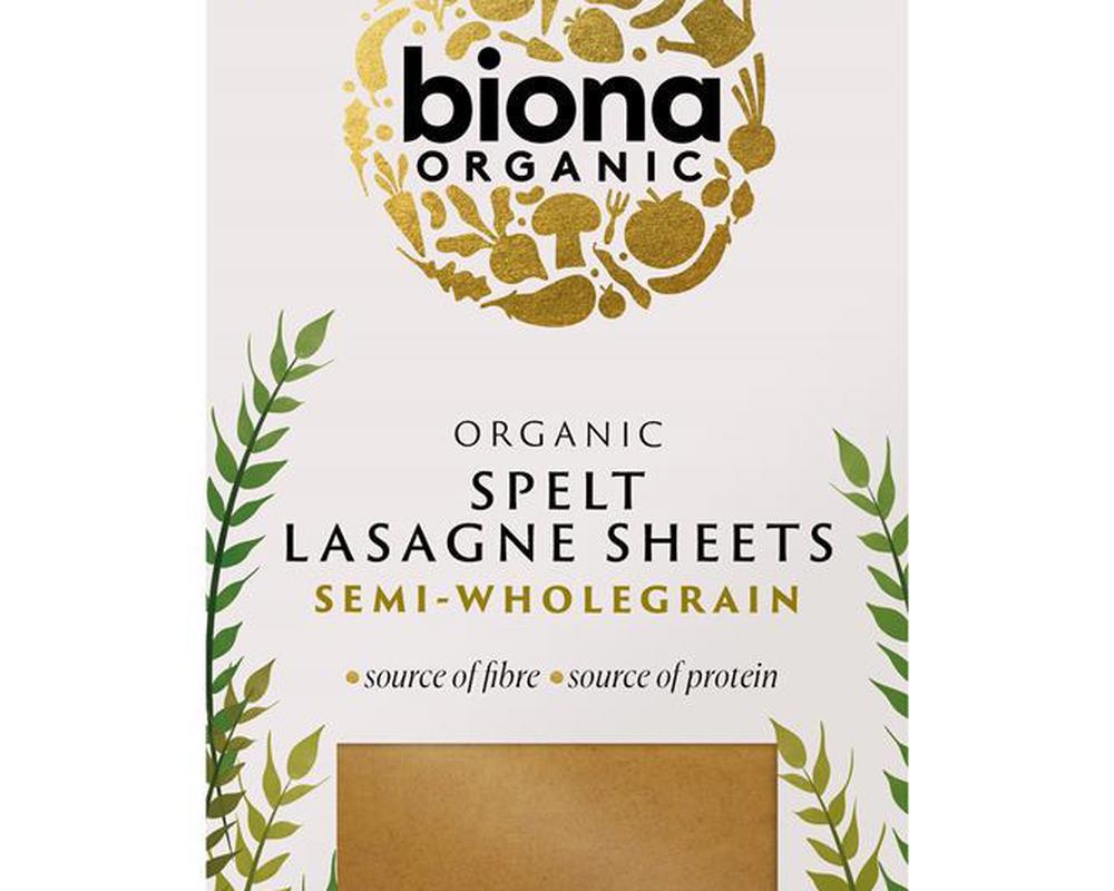 Organic Spelt Lasagne Sheet - 250g