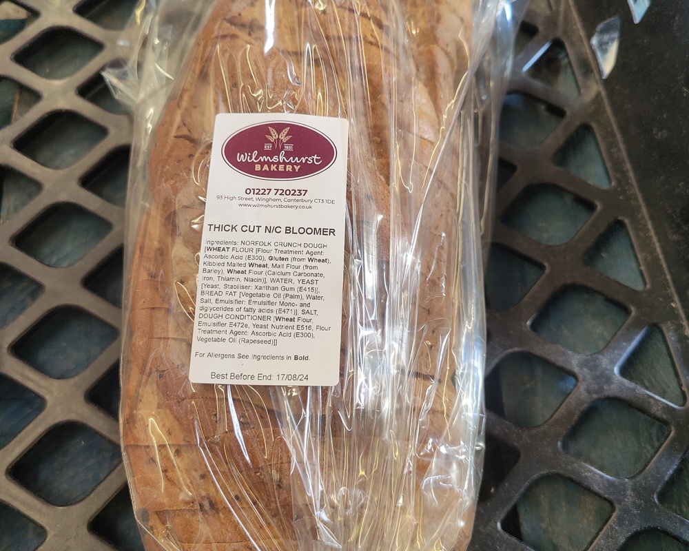 Bread- Norfolk Crunch Bloomer (800g)-Thick Sliced