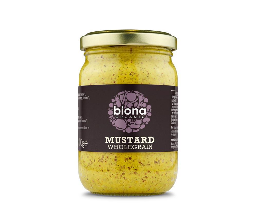 Organic Wholegrain Mustard - 200G