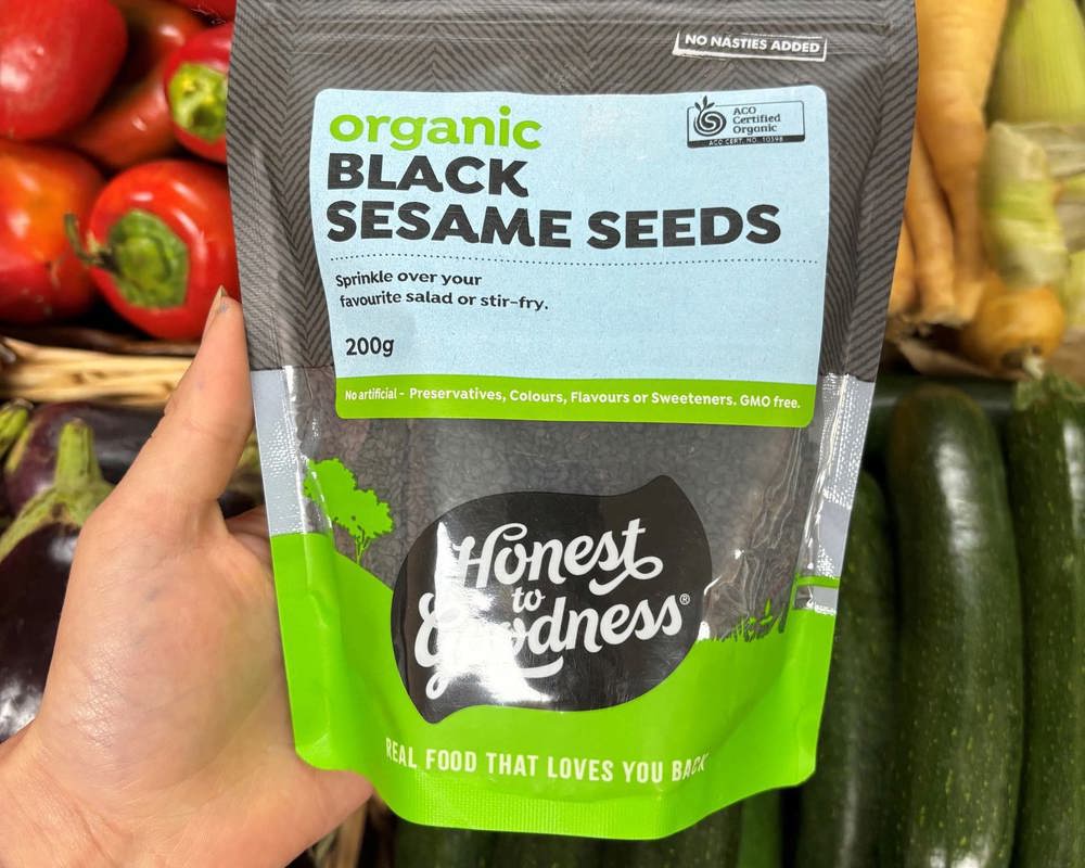 Honest to Goodness Black Sesame Seeds 200g