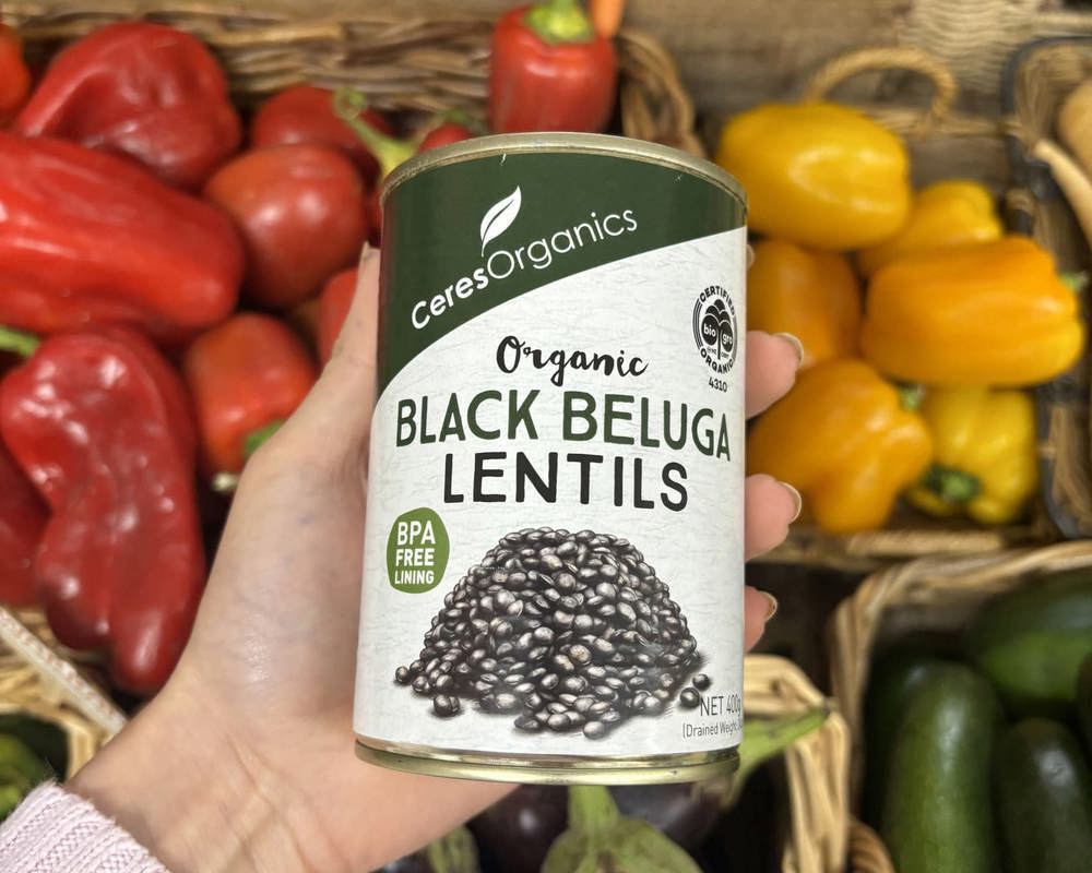 Ceres Black Beluga Lentils 400g